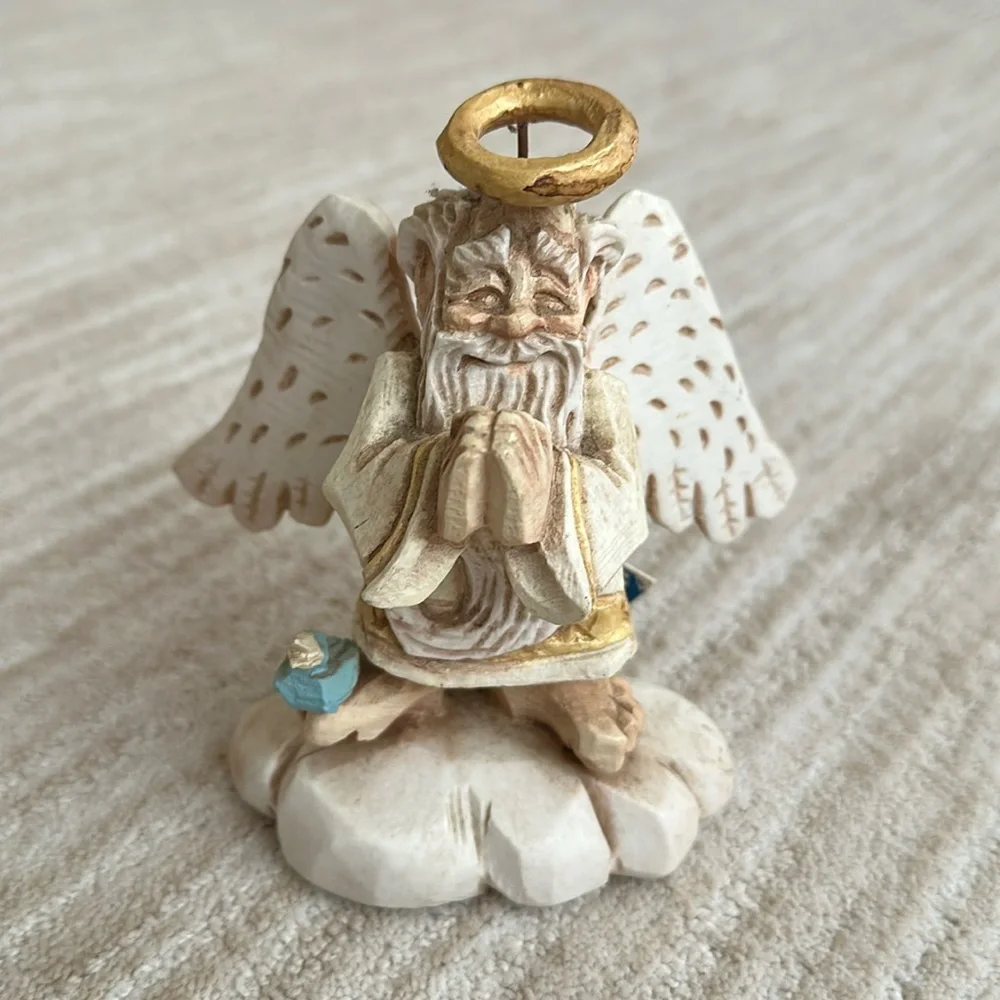 THE OLDEST ANGEL BY DAVID FRYKMAN 1995 PRAYING HANDS